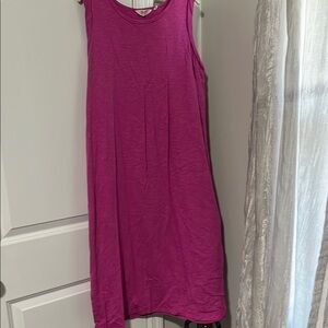 Sleeveless Pink Dress